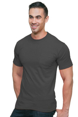 Bayside 3015 - Union-Made Short Sleeve T-Shirt with a Pocket