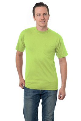 Bayside 3015 - Union-Made Short Sleeve T-Shirt with a Pocket