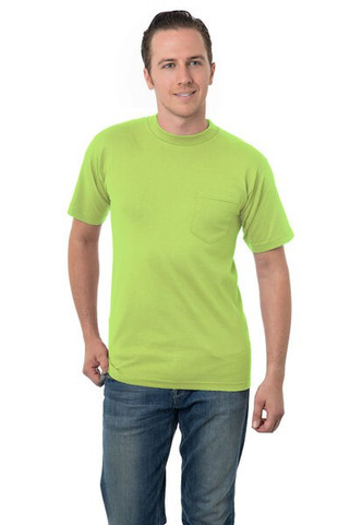 Bayside 3015 - Union-Made Short Sleeve T-Shirt with a Pocket