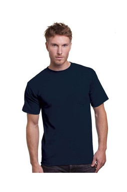 Bayside 3015 - Union-Made Short Sleeve T-Shirt with a Pocket