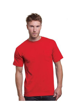 Bayside 3015 - Union-Made Short Sleeve T-Shirt with a Pocket