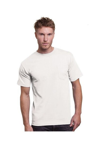 Bayside 3015 - Union-Made Short Sleeve T-Shirt with a Pocket
