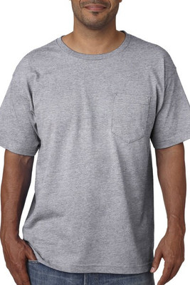 Bayside 5070 - USA-Made Short Sleeve T-Shirt With a Pocket
