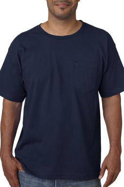 Bayside 5070 - USA-Made Short Sleeve T-Shirt With a Pocket