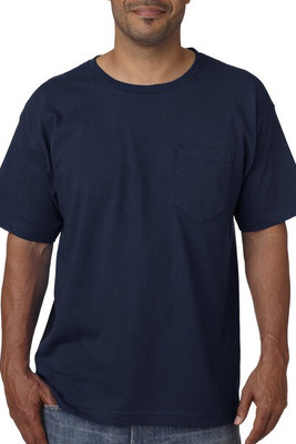 Bayside 5070 - USA-Made Short Sleeve T-Shirt With a Pocket