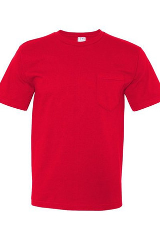 Bayside 5070 - USA-Made Short Sleeve T-Shirt With a Pocket