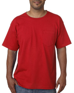 Bayside 5070 - USA-Made Short Sleeve T-Shirt With a Pocket