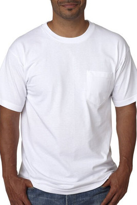 Bayside 5070 - USA-Made Short Sleeve T-Shirt With a Pocket