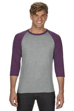 Anvil 6755 - Triblend Raglan Sleeve T-Shirt