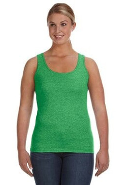 Anvil 882L - Musculosa algodón ringspun de mujer Fit 
