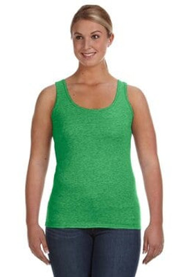 Anvil 882L - Musculosa algodón ringspun de mujer Fit