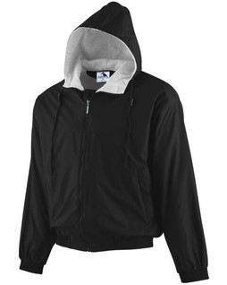 Augusta Sportswear 3280 - Campera de tafetán con capucha/forro polar