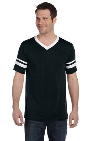 Augusta Sportswear 360 - Remera jersey con mangas con rayas