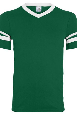 Augusta Sportswear 360 - Remera jersey con mangas con rayas