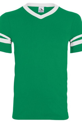 Augusta Sportswear 360 - Remera jersey con mangas con rayas