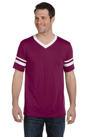 Augusta Sportswear 360 - Remera jersey con mangas con rayas