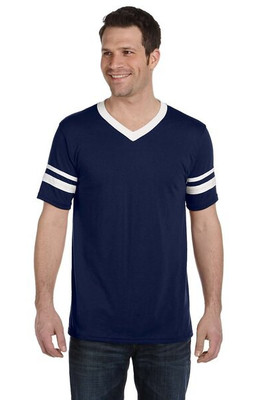 Augusta Sportswear 360 - Remera jersey con mangas con rayas