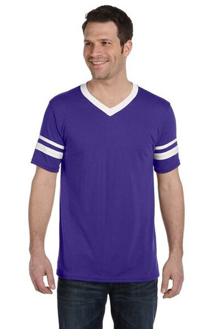 Augusta Sportswear 360 - Remera jersey con mangas con rayas