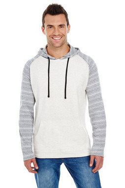 Burnside B8127 - Yarn-Dyed Raglan Pullover