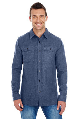 Burnside B8200 - Solid Long Sleeve Flannel Shirt