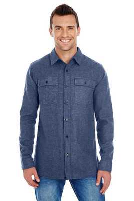 Burnside B8200 - Solid Long Sleeve Flannel Shirt