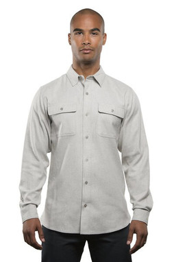 Burnside B8200 - Solid Long Sleeve Flannel Shirt