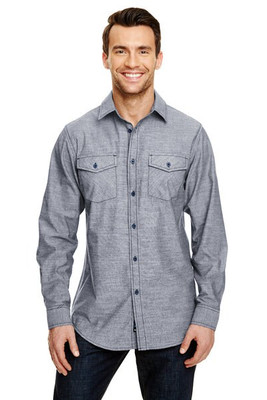 Burnside B8255 - Chambray Long Sleeve Shirt