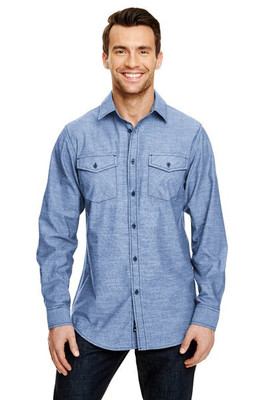 Burnside B8255 - Chambray Long Sleeve Shirt