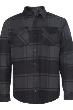 Burnside B8610 - Quilted Flannel Jacket