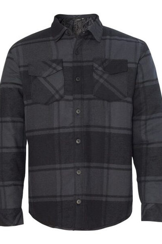 Burnside B8610 - Quilted Flannel Jacket