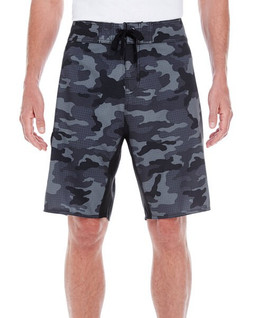 Burnside B9371 - Camo-Diamond Dobby Board Shorts
