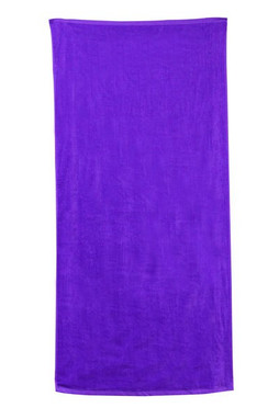Carmel Towel Company C3060 - Toalla de Playa de Algodón Velour Colorida