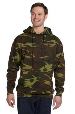 Code V 3969 - Camouflage Pullover Hooded Sweatshirt