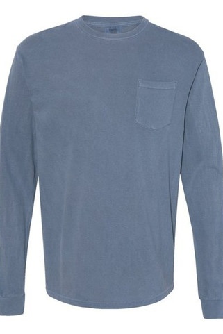 Comfort Colors 4410 - Long Sleeve Pocket T-Shirt