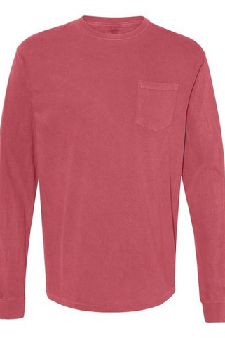 Comfort Colors 4410 - Remera de manga larga con bolsillo
