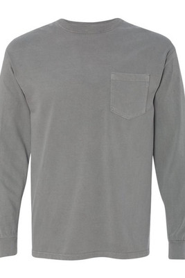 Comfort Colors 4410 - Remera de manga larga con bolsillo
