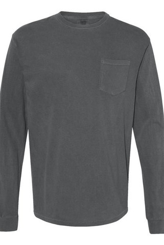 Comfort Colors 4410 - Remera de manga larga con bolsillo