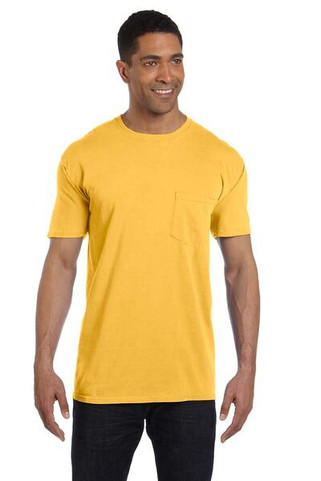 Comfort Colors 6030 - Garment Dyed Short Sleeve Shirt with a Pocket