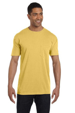 Comfort Colors 6030 - Garment Dyed Short Sleeve Shirt with a Pocket