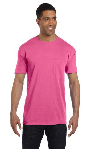 Comfort Colors 6030 - Remera Manga corta Garment Dyed con bolsillo