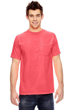 Comfort Colors 6030 - Garment Dyed Short Sleeve Shirt with a Pocket