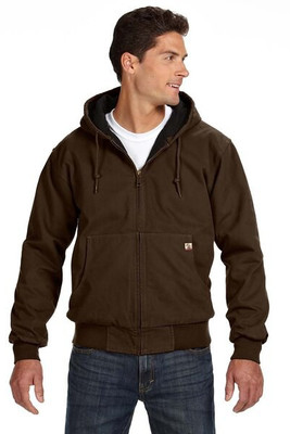 DRI DUCK 5020T - Hooded Cloth Jacket with Tricot Quilt Lining Tall Sizes