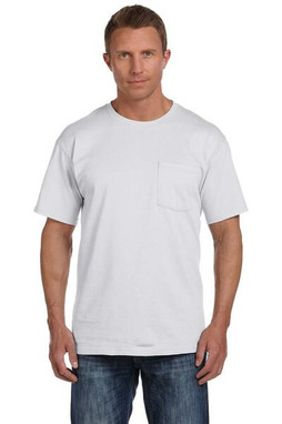 Fruit of the Loom 3930PR - Heavy Cotton HD™ T-Shirt with a Left Chest Pocket