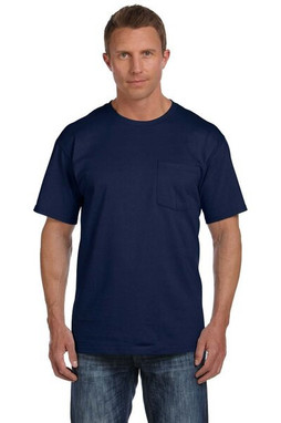 Fruit of the Loom 3930PR - Heavy Cotton HD™ T-Shirt with a Left Chest Pocket