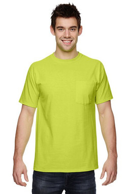 Fruit of the Loom 3930PR - Heavy Cotton HD™ T-Shirt with a Left Chest Pocket