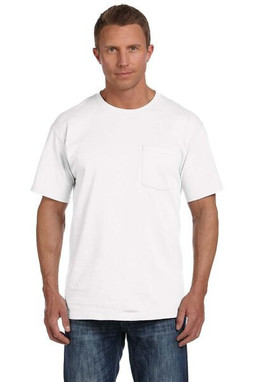 Fruit of the Loom 3930PR - Heavy Cotton HD™ T-Shirt with a Left Chest Pocket