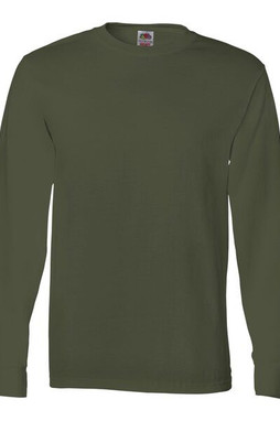 Fruit of the Loom 4930R - Heavy Cotton Long Sleeve T-Shirt