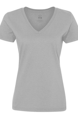 Fruit of the Loom L39VR - Ladies Heavy Cotton HD™ V-Neck T-Shirt