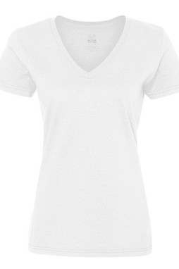Fruit of the Loom L39VR - Ladies Heavy Cotton HD™ V-Neck T-Shirt