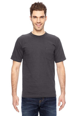 Bayside 7100 - USA-Made Short Sleeve T-Shirt with a Pocket
